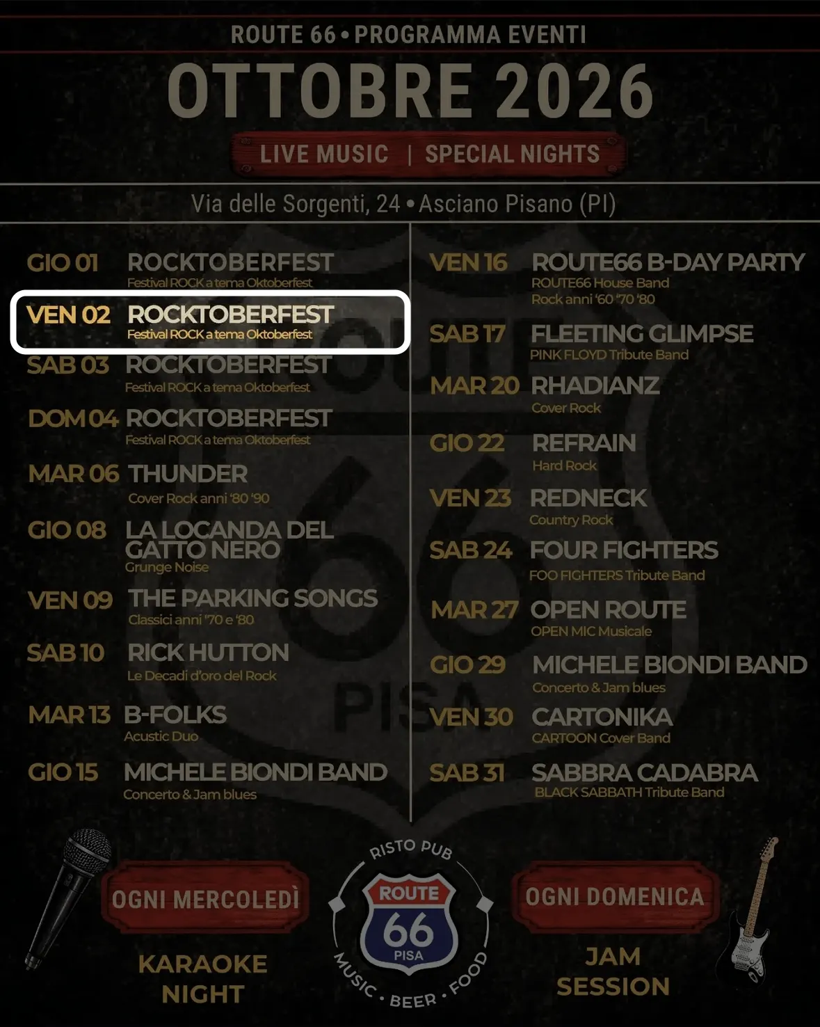 Locandina: Rocktoberfest