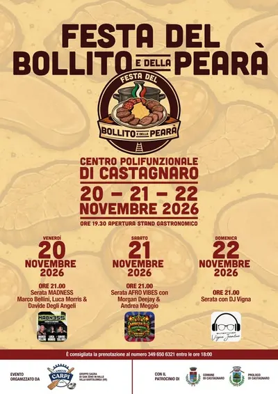 Locandina: Festa del Bollito e della Peara