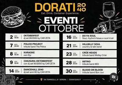 Locandina: Dorati 2040 – eventi di ottobre