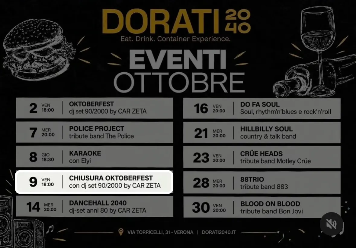 Locandina: Chiusura Oktoberfest