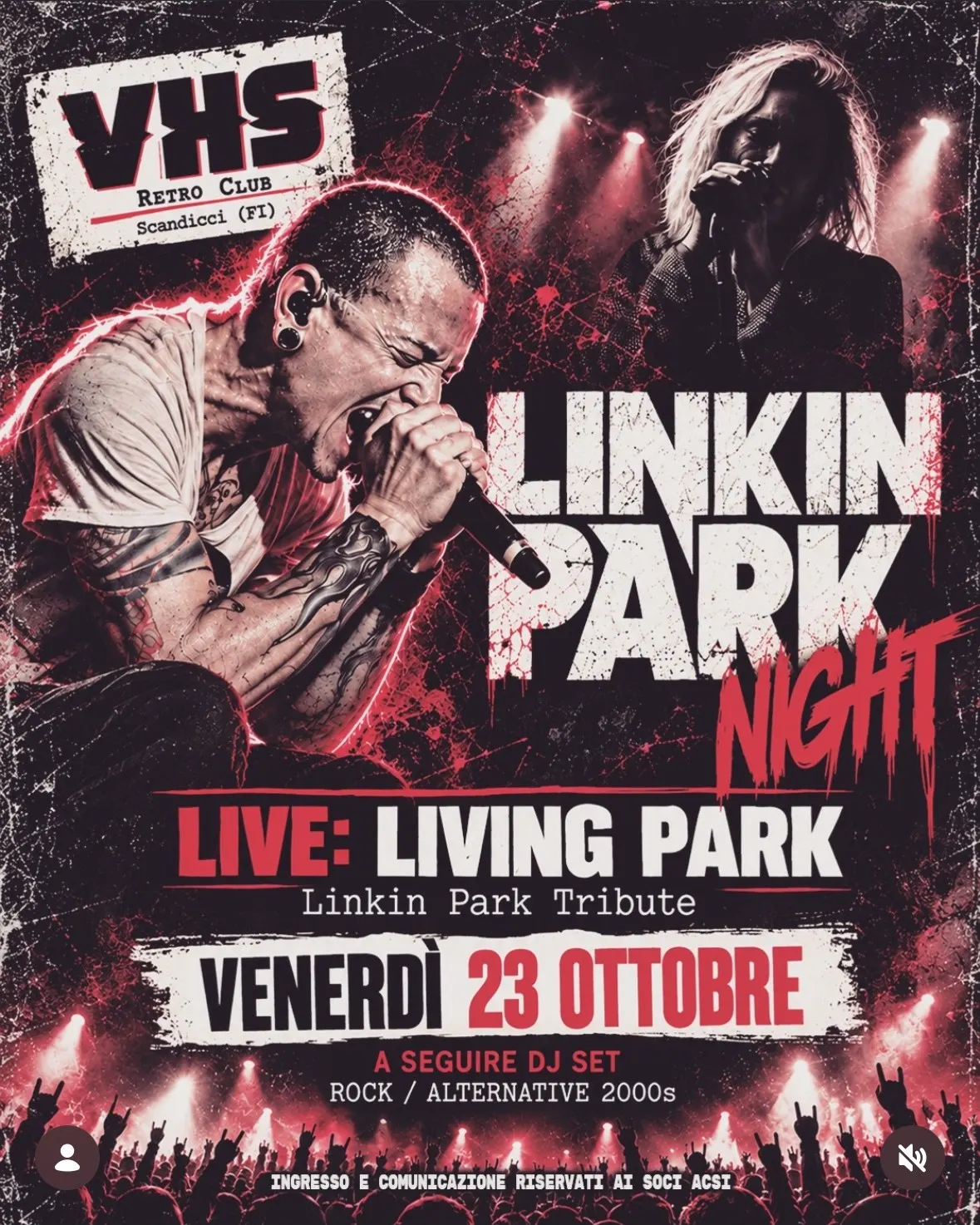 Locandina: Linkin Park Night
