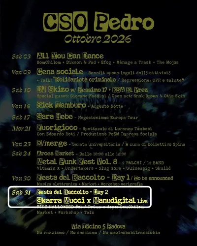 Locandina: Festa del Raccolto - Day 2