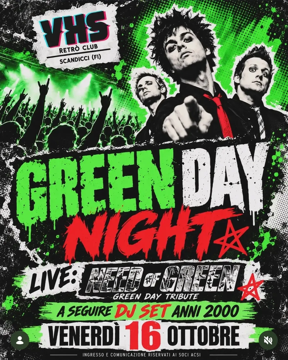 Locandina: Green Day Night