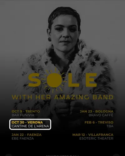 Locandina: SOLE with her amazing band - Verona