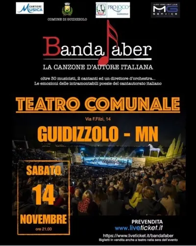Locandina: BandaFaber - La canzone d'autore italiana