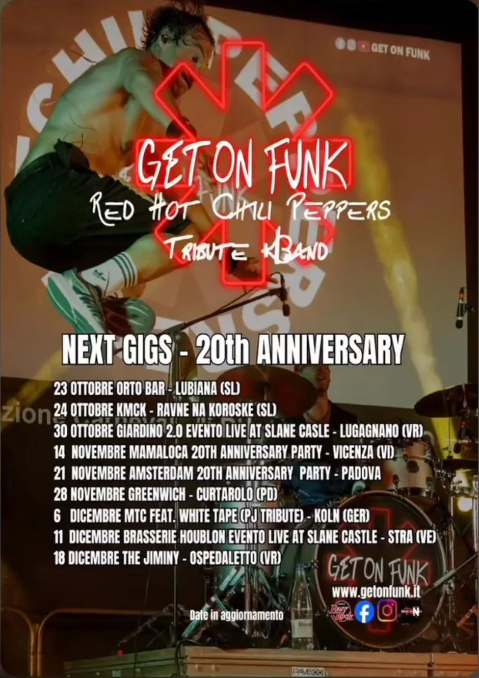 Locandina: Get On Funk - Next Gigs 20th Anniversary