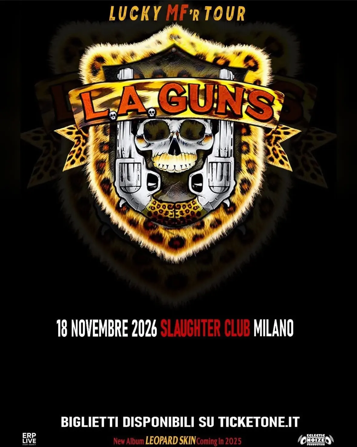Locandina: L.A. Guns – Lucky MF'r Tour