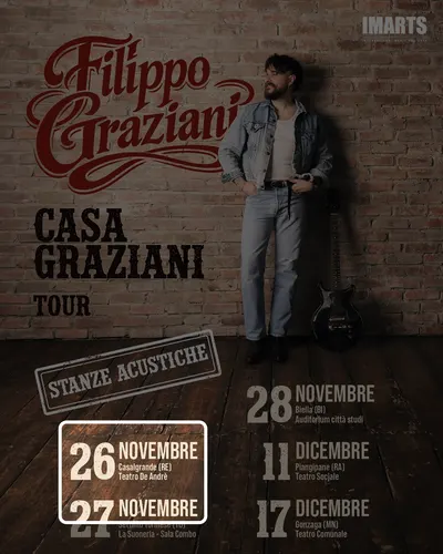 Locandina: Casa Graziani – Stanze acustiche, Casalgrande