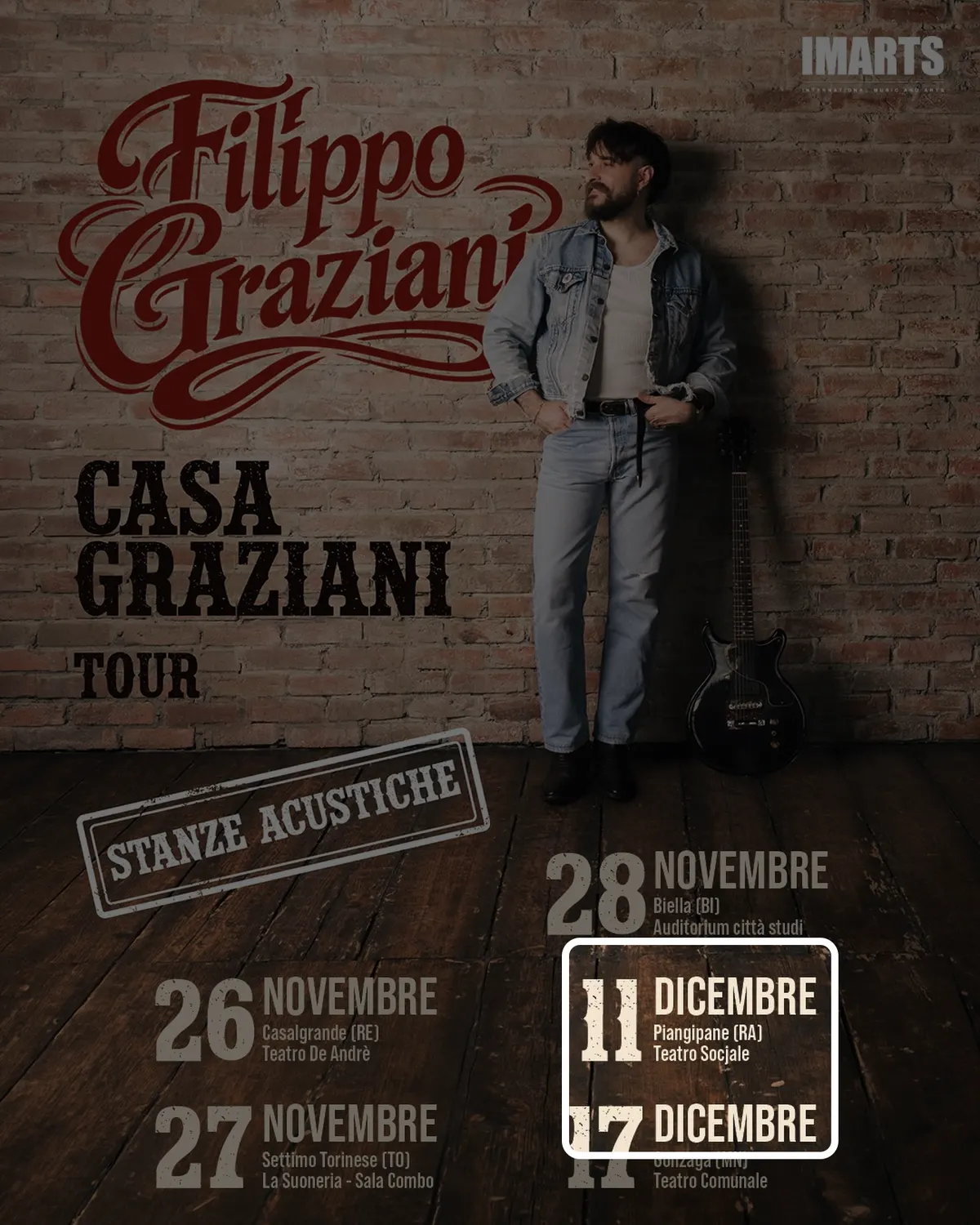Locandina: Casa Graziani – Stanze acustiche, Piangipane