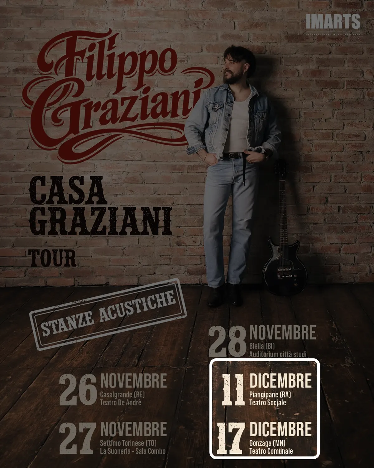 Locandina: Casa Graziani – Stanze acustiche, Gonzaga