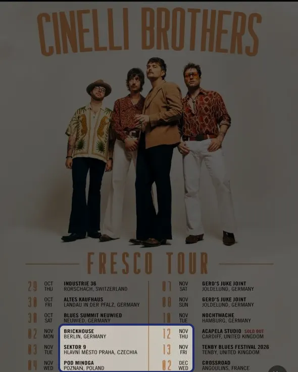 Locandina: Cinelli Brothers – Brickhouse, Berlin