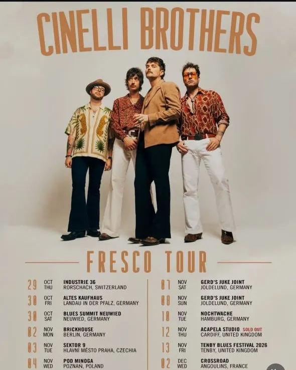 Locandina: Cinelli Brothers – Gerd's Juke Joint, Joldelund