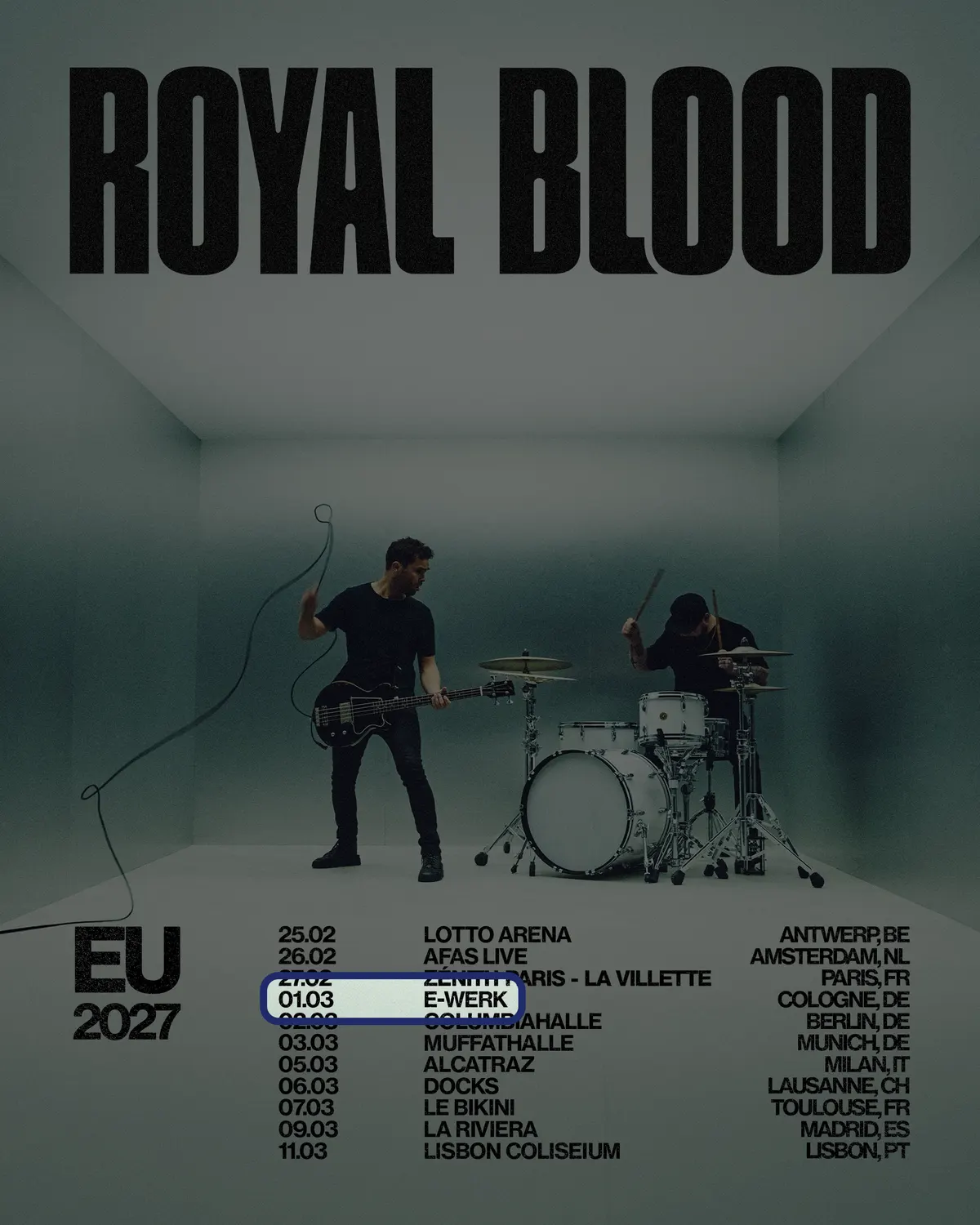 Locandina: Royal Blood – E-Werk, Cologne