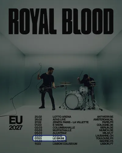 Locandina: Royal Blood – Le Bikini, Toulouse