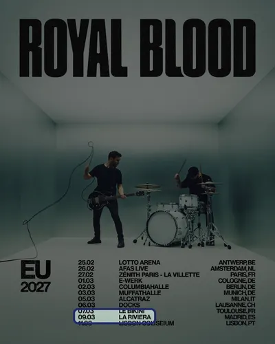 Locandina: Royal Blood – La Riviera, Madrid