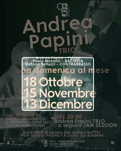 Locandina: Andrea Papini Trio + Jam session