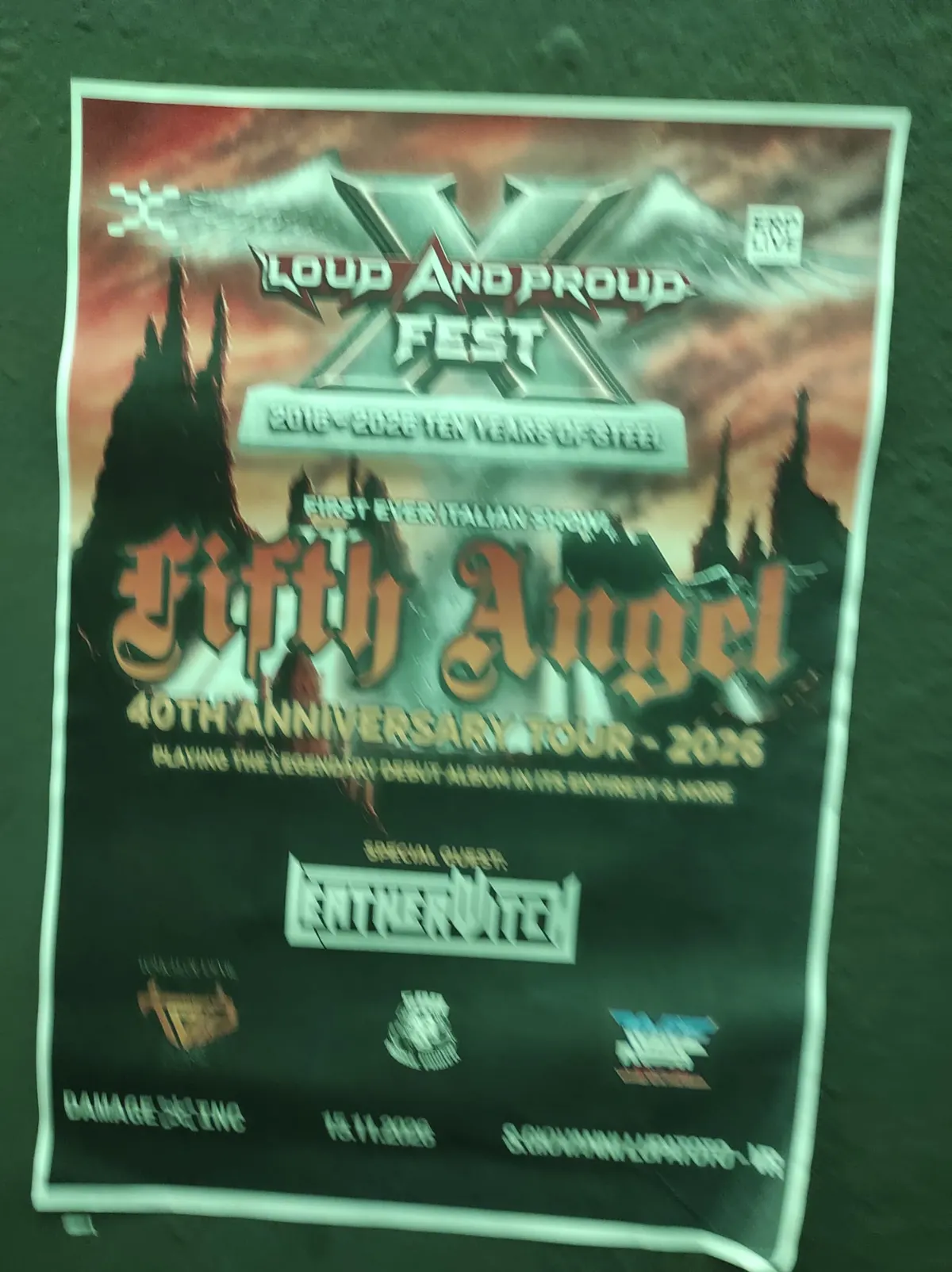Locandina: Loud and Proud Fest X – 2016-2026 Ten Years of Steel