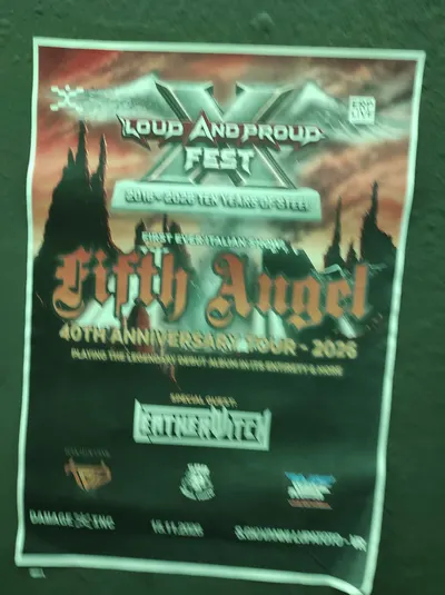Locandina: Loud and Proud Fest X – 2016-2026 Ten Years of Steel
