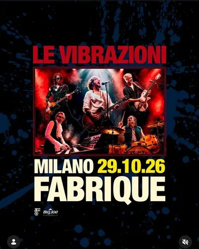 Locandina: Le Vibrazioni