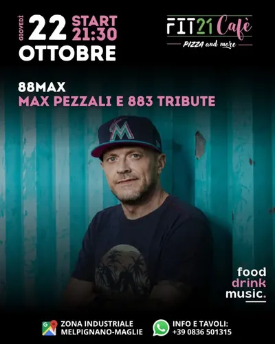 Locandina: 88MAX - Max Pezzali e 883 Tribute