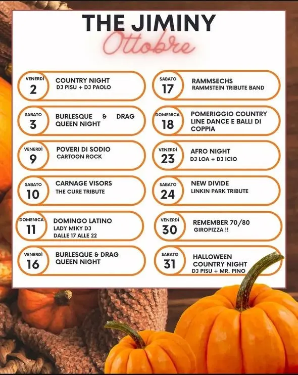 Locandina: The Jiminy – Ottobre