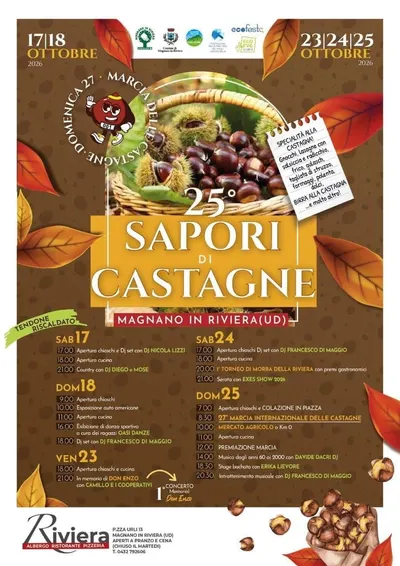 Locandina: Marcia Internazionale delle Castagne