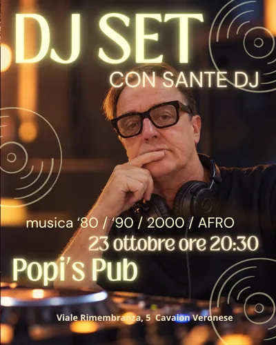 Locandina: DJ SET con Sante DJ
