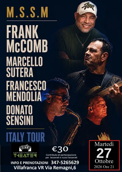 Locandina: M.S.S.M Italian Tour