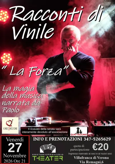Locandina: Racconti di Vinile "La Forza"