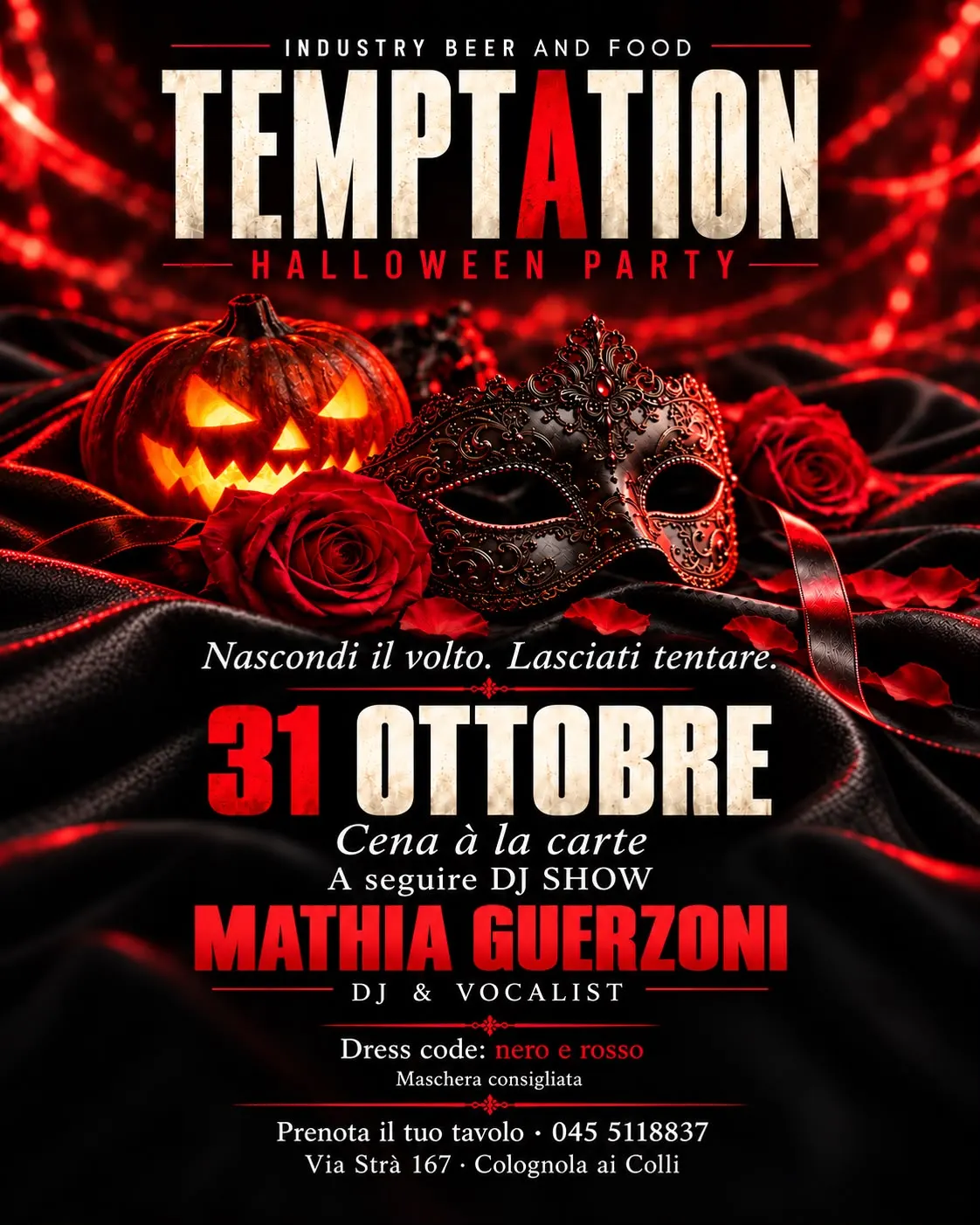 Locandina: Temptation Halloween Party