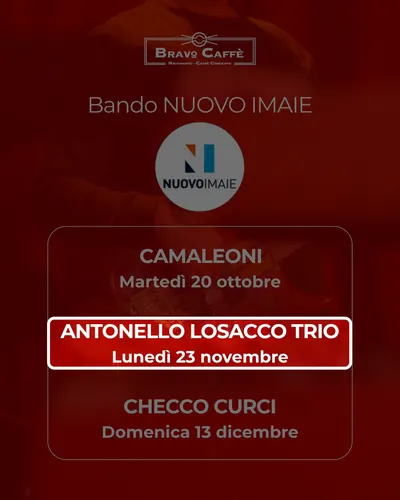 Locandina: Antonello Losacco Trio