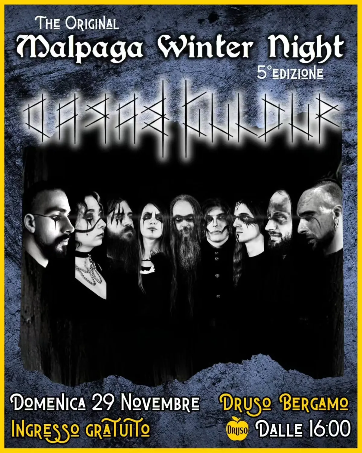 Locandina: The Original Malpaga Winter Night - 5° edizione