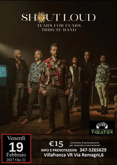 Locandina: Shout Loud – Tears for Fears Tribute Band