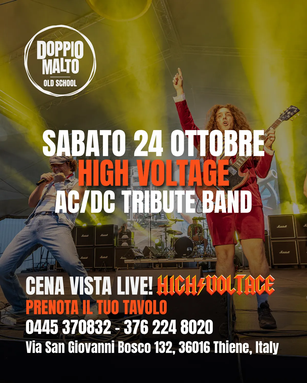 Locandina: High Voltage – AC/DC Tribute Band