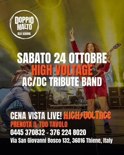 Locandina: High Voltage – AC/DC Tribute Band