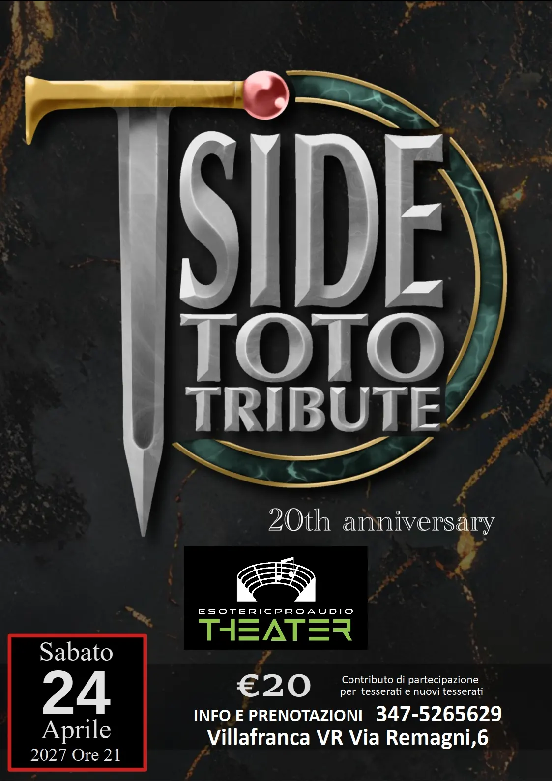 Locandina: T-Side – TOTO Tribute