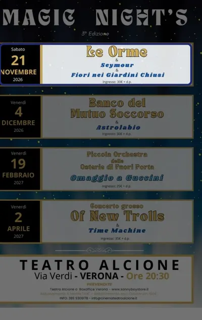 Locandina: Le Orme