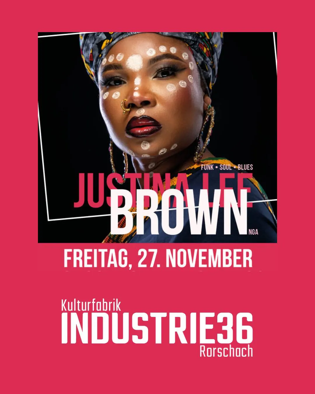 Locandina: Justina Lee Brown