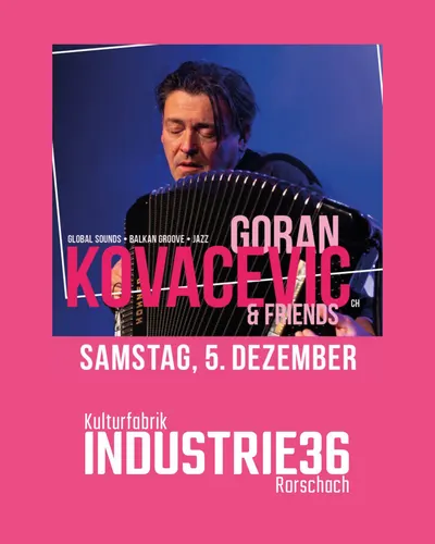 Locandina: Goran Kovacevic & Friends