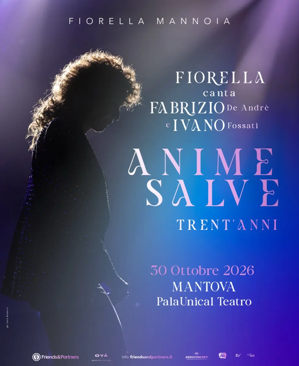 Locandina: Fiorella Mannoia – Anime Salve