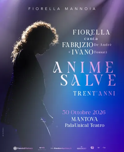Locandina: Fiorella Mannoia – Anime Salve