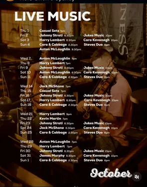 Locandina: Live music – Anton McLoughlin